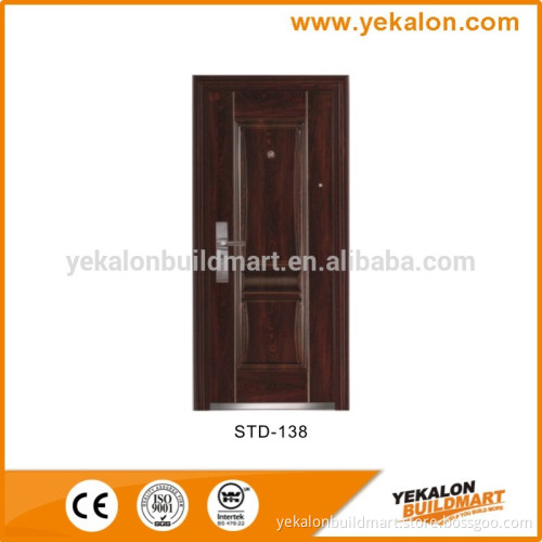 Yekalon STD-138 Frosted heat transfer security stainless steel door